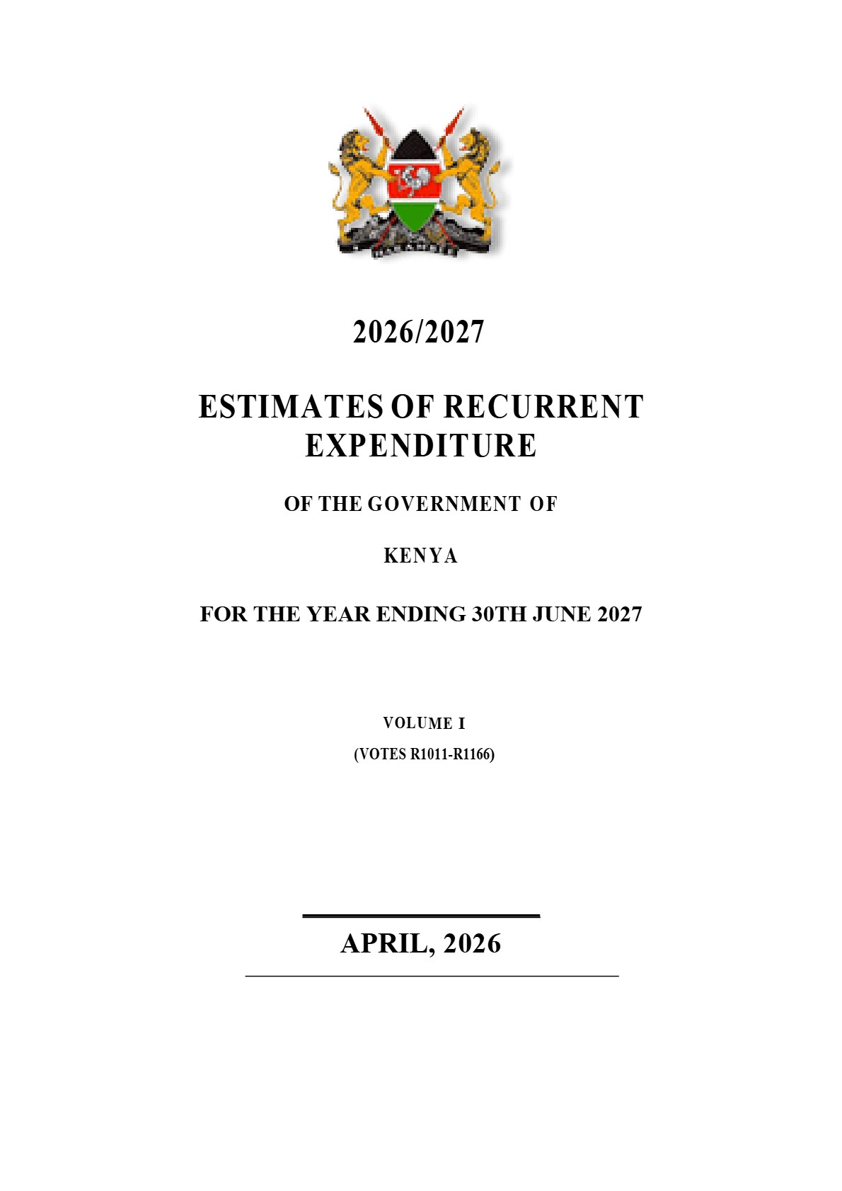 FY 2026-27 Recurrent Budget Volume I (1011-1166)_0
